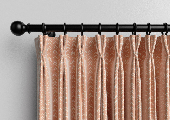 Rolling Hills Velvet, Apricot - Made to Measure Curtains - Image 10